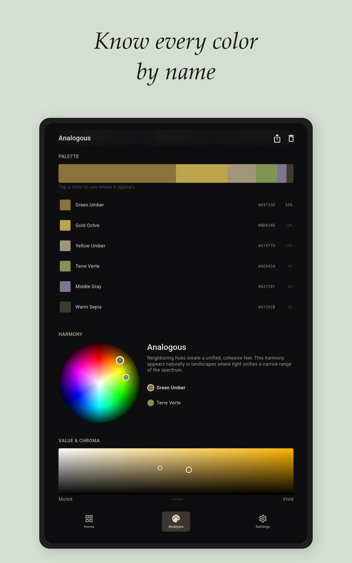 Undertone - Color Analysis screenshot