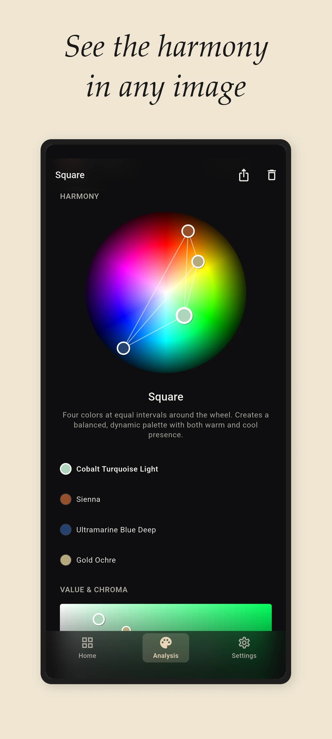 Undertone - Color Analysis screenshot